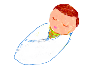 赤ちゃんのイラスト