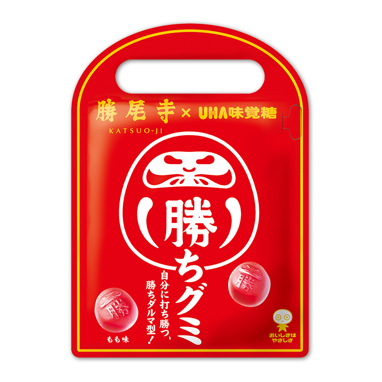 【UHA味覚糖】勝ちグミ もも味