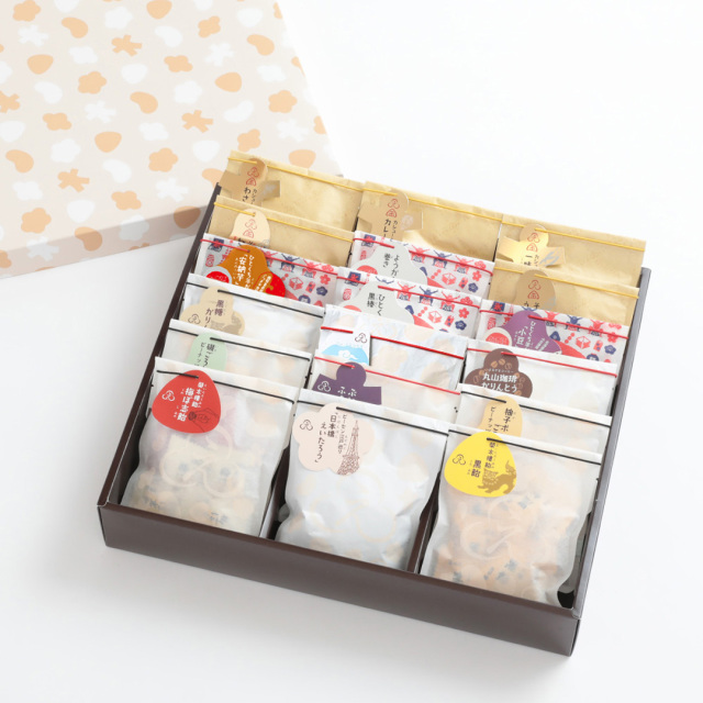 【榮太樓總本鋪】にほんばしえいたろう おやつ菓子18袋詰合せ ギフトBOX L