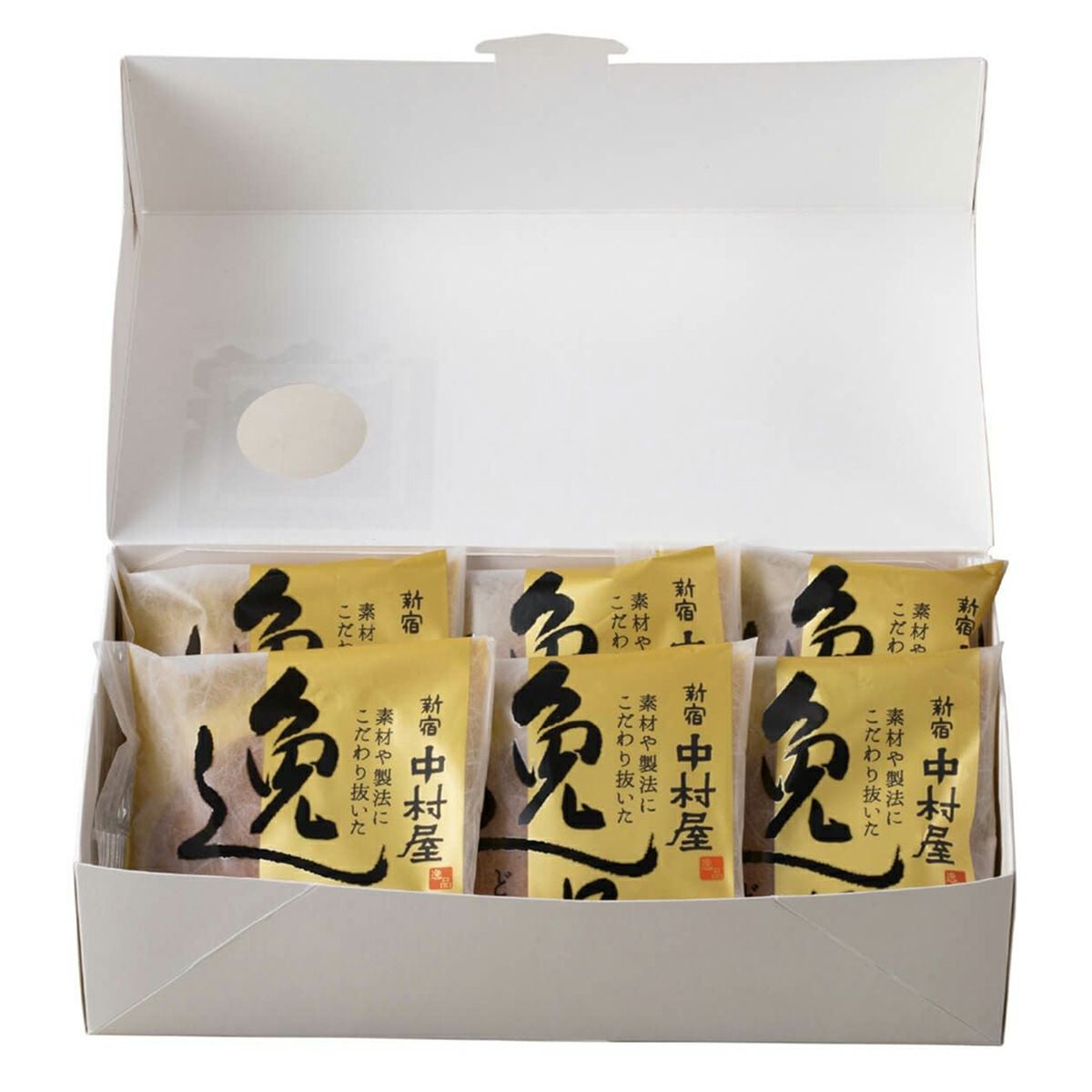 【新宿中村屋】逸品どら焼 6個