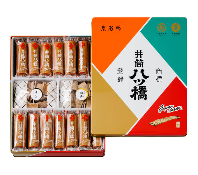 【井筒八ッ橋本舗】化粧缶詰合せ
