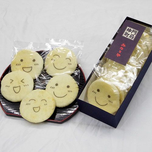 ほほえみ(笑)せんべい(10枚箱)