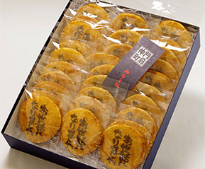 お世話になりました煎餅（40枚／化粧箱入り）